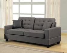 Load image into Gallery viewer, Artemis Gray Sofa and Loveseat HH8855