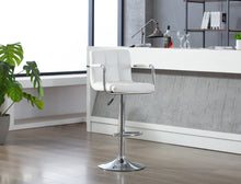 Load image into Gallery viewer, HHC2494  White  Adjustable Barstool 2 Per Box
