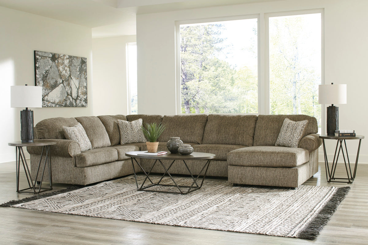 Hoylake Chocolate Sectional Sofa RAF 56402
