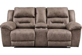 Stoneland Fossil Reclining Sofa and Loveseat 39905