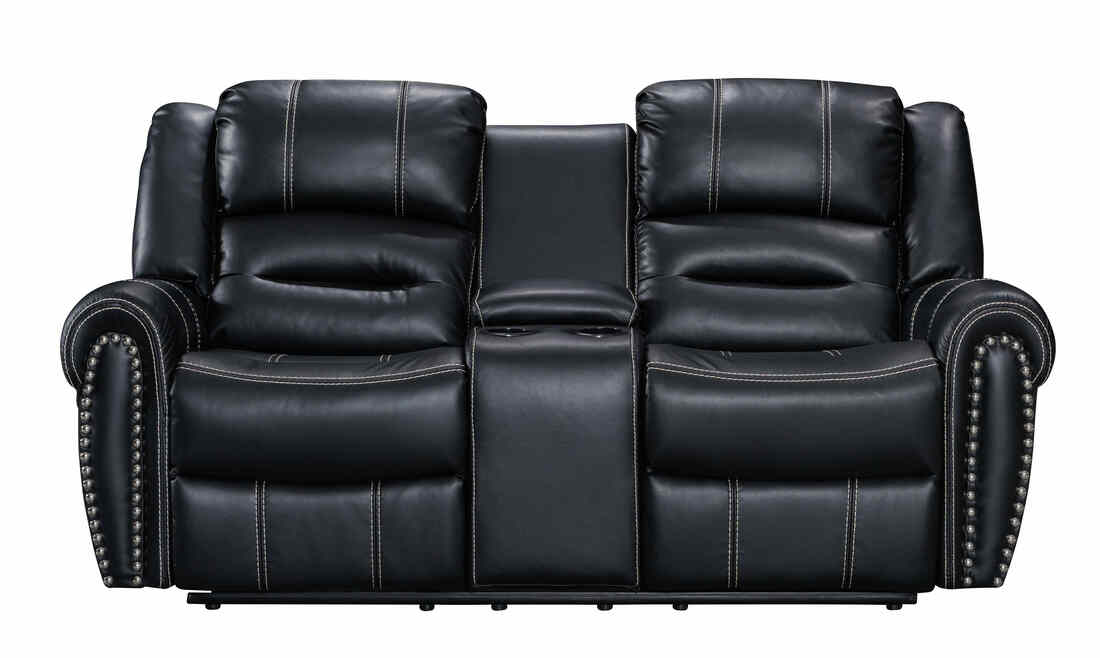 Lexington2023 Black 3pc Reclining Set