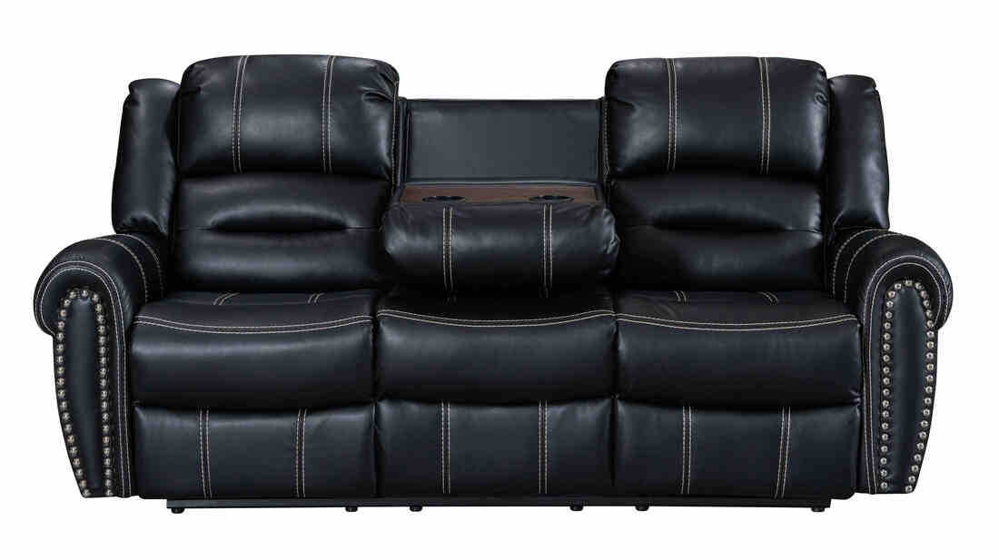 Lexington2023 Black 3pc Reclining Set
