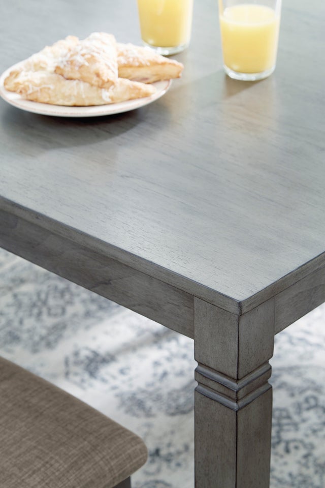 Jayemyer Grey 7pc Dining Room Set D368