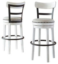 Load image into Gallery viewer, Valebeck White Swivel Barstool D546-530