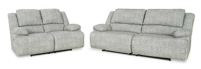 McClelland Gray Reclining Sofa and Loveseat 29302
