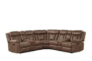 Rio Brown Reclining Sectional