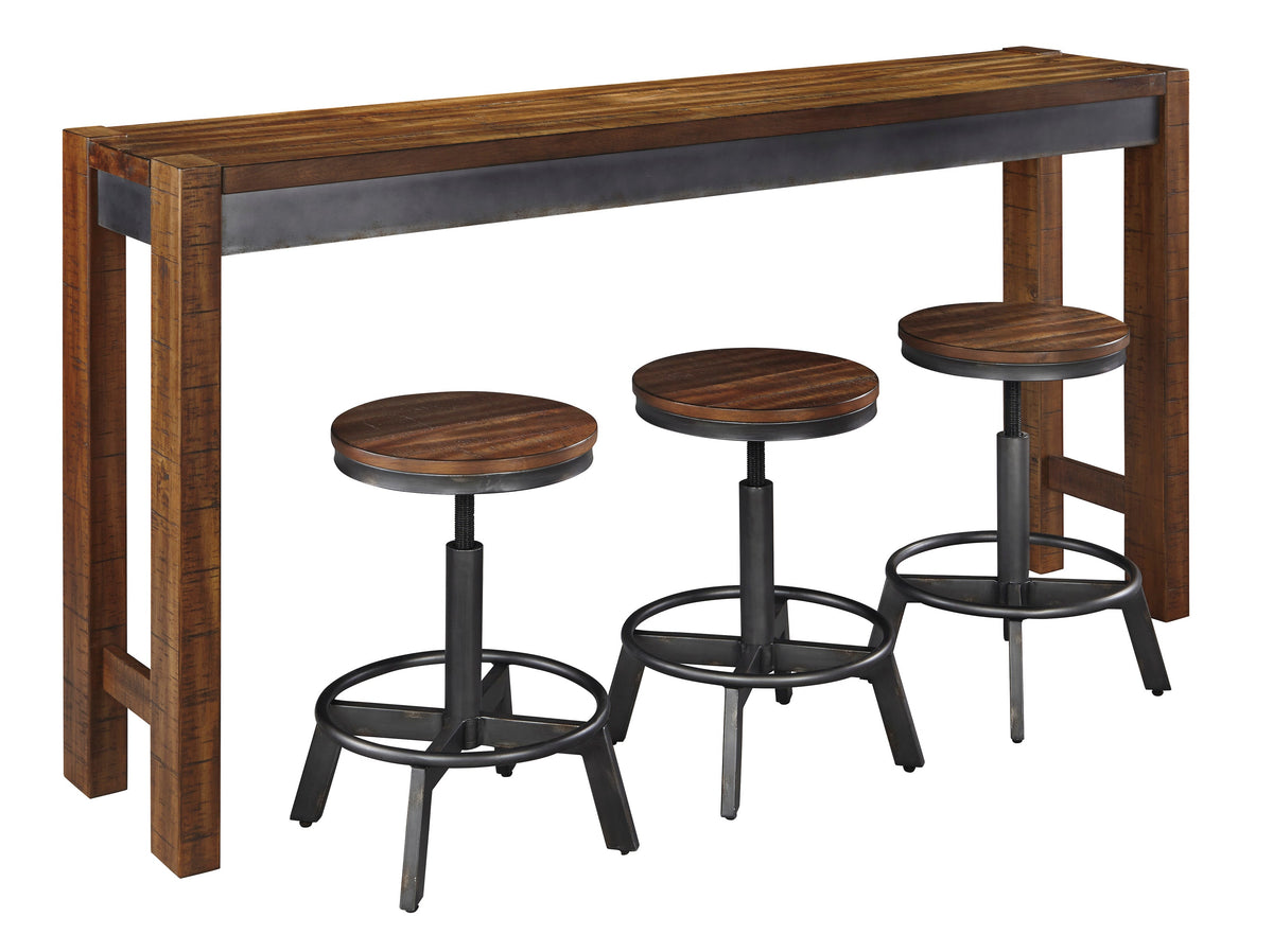 Torjin Brown/Gray 4pc Counter Height Set
D440-52