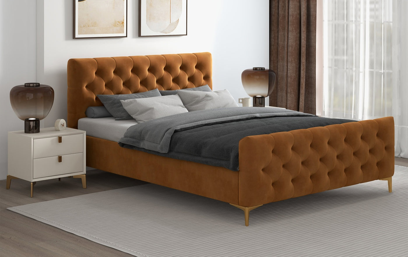 Mid-Century Modern Bed