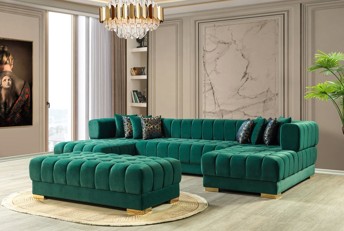 Fabric & Velvet Sectionals