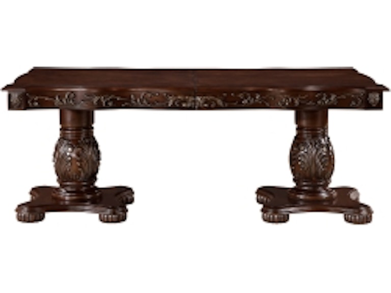 Adelina Cherry Birch Veneer Extendable  Dining Room Set 1468