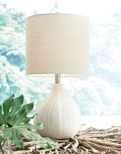Load image into Gallery viewer, Rainermen Off White Table Lamp L180024