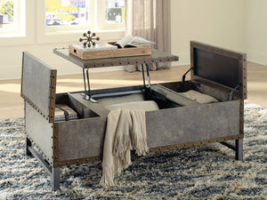 Derrylin Brown Lift Top Coffee Table T973-9
