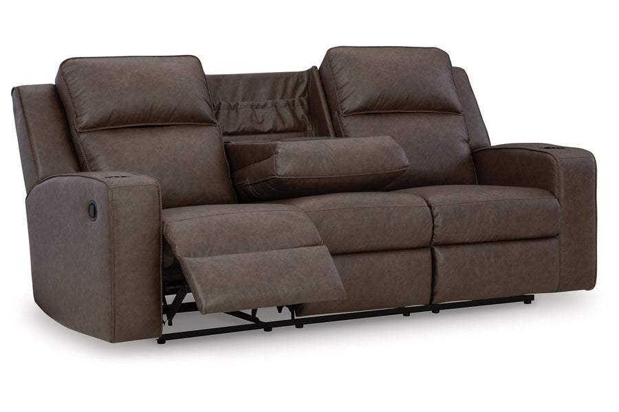 Lavenhorne Umber Reclining Living Room Set 63306