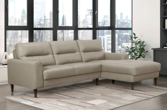 Lewes  Latte Sectional  8566
