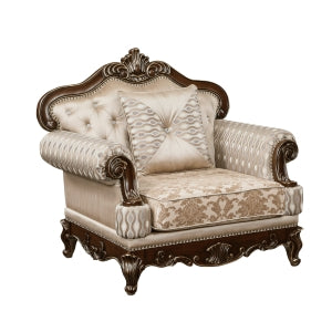 Balthazar Chenille Fabric  Living Room Set 8570