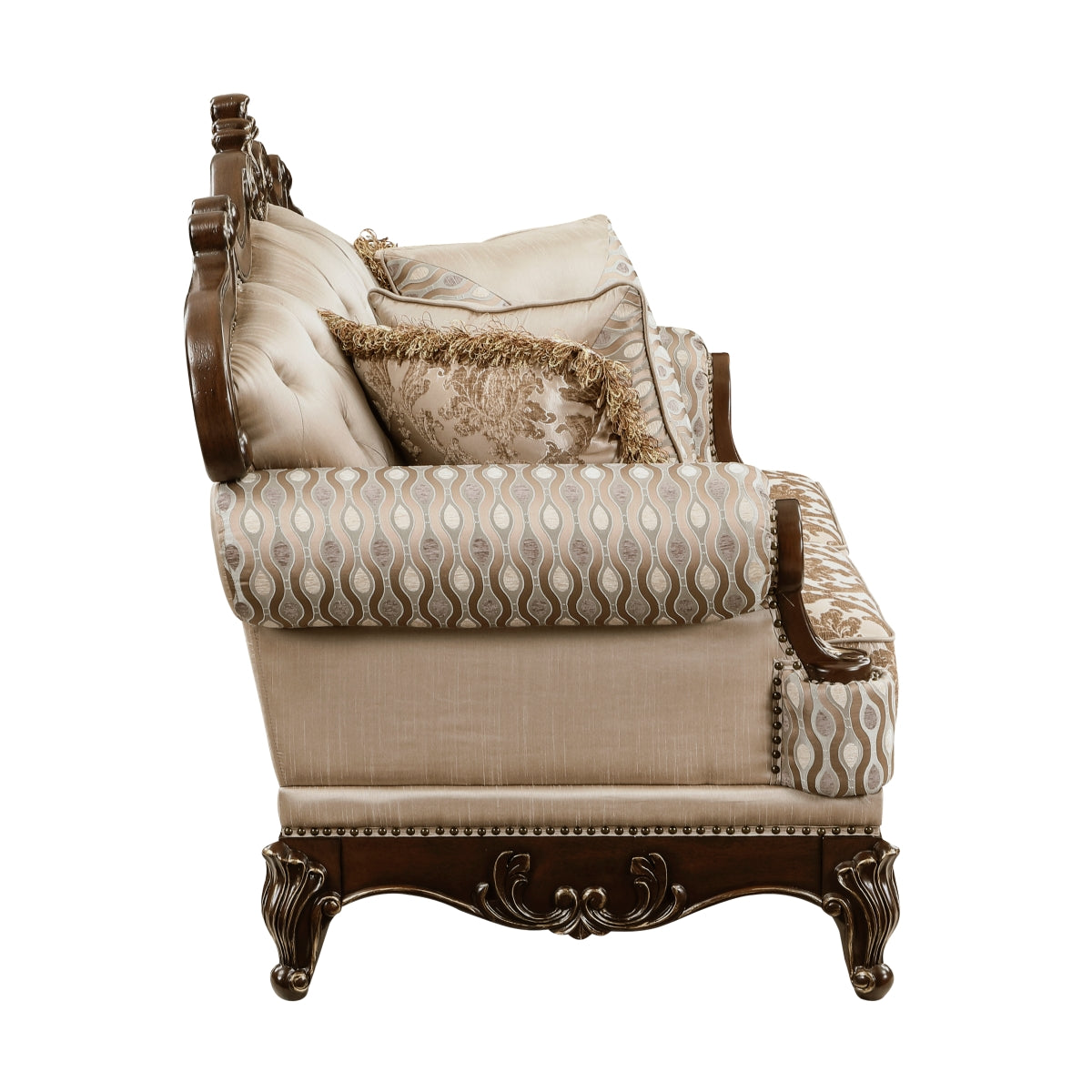 Balthazar Chenille Fabric  Living Room Set 8570