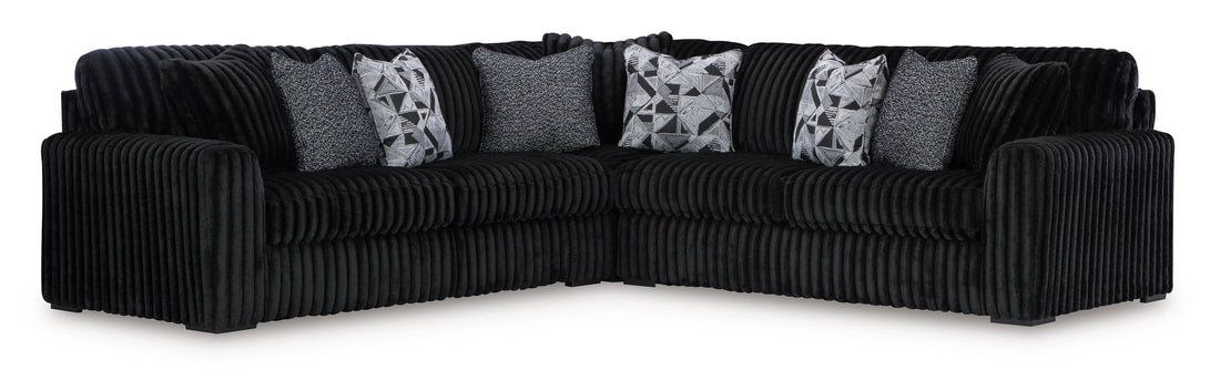 Midnight-Madness 3pc Sectional | 98103