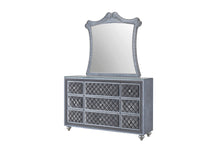 Load image into Gallery viewer, Cameo Gray Upholstered Wingback Panel Bedroom Set