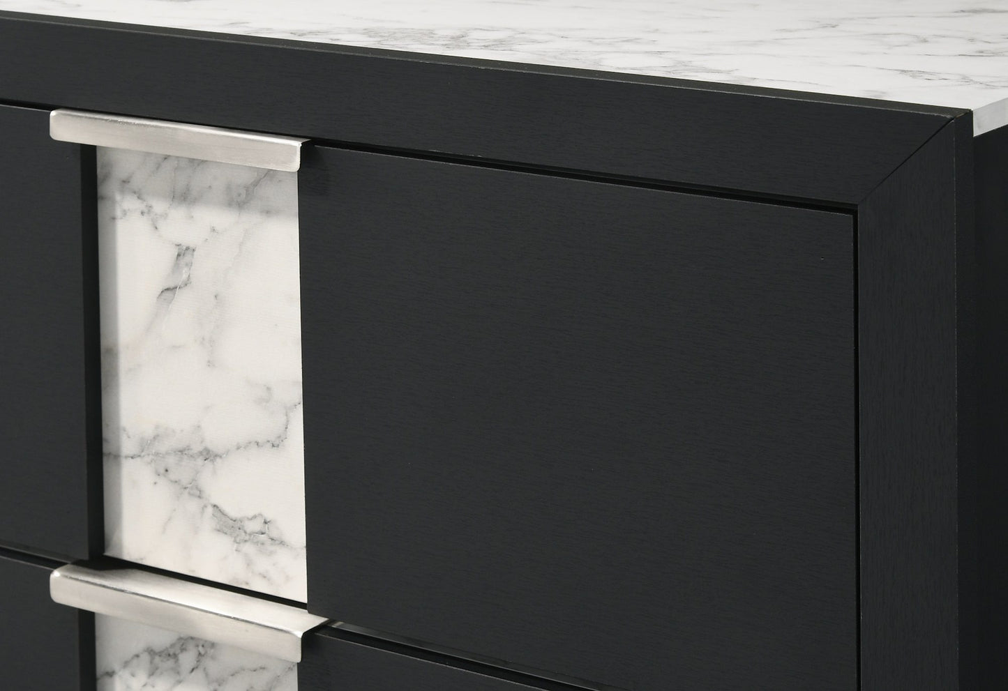 Rangley Black LED Panel Bedroom Set B6835