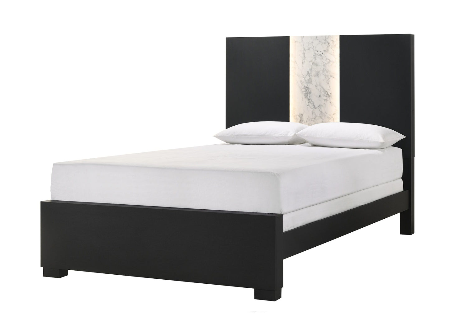 Rangley Black LED Panel Bedroom Set B6835