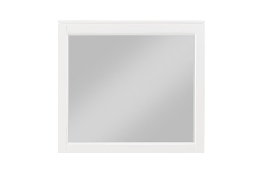 Garretson White/Metallic Gray Platform Bedroom Set 1450