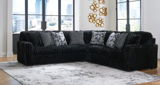 Midnight-Madness 3pc Sectional | 98103