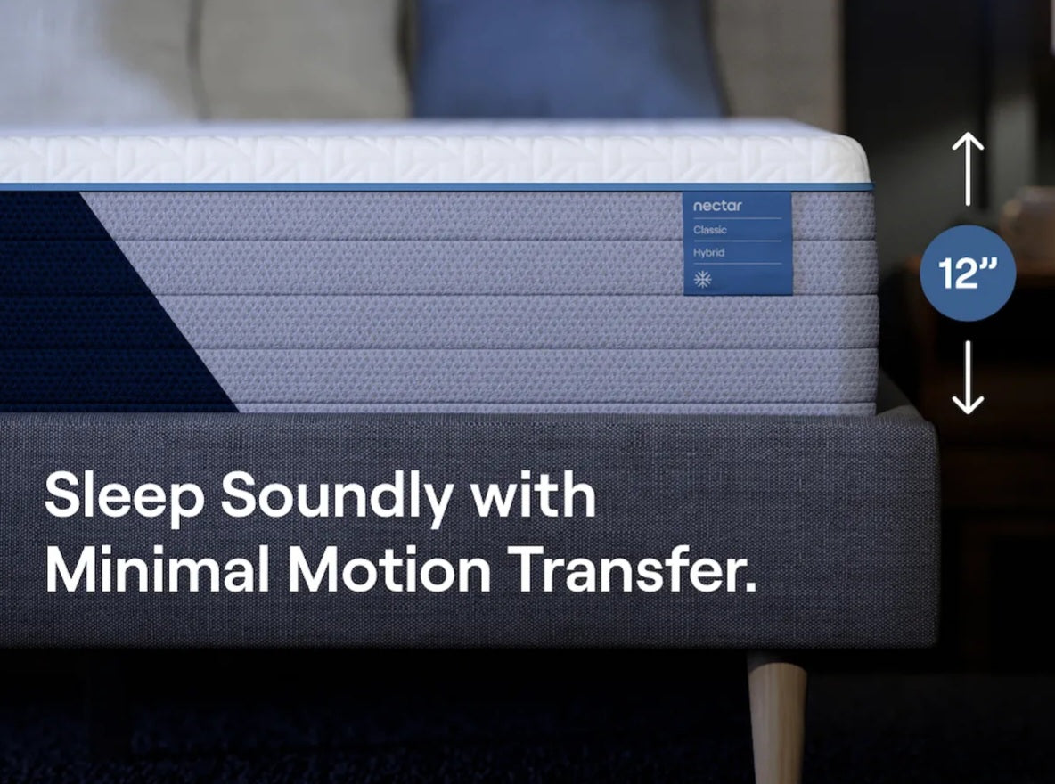 Nectar 12" Classic Hybrid Firm King Mattress M140