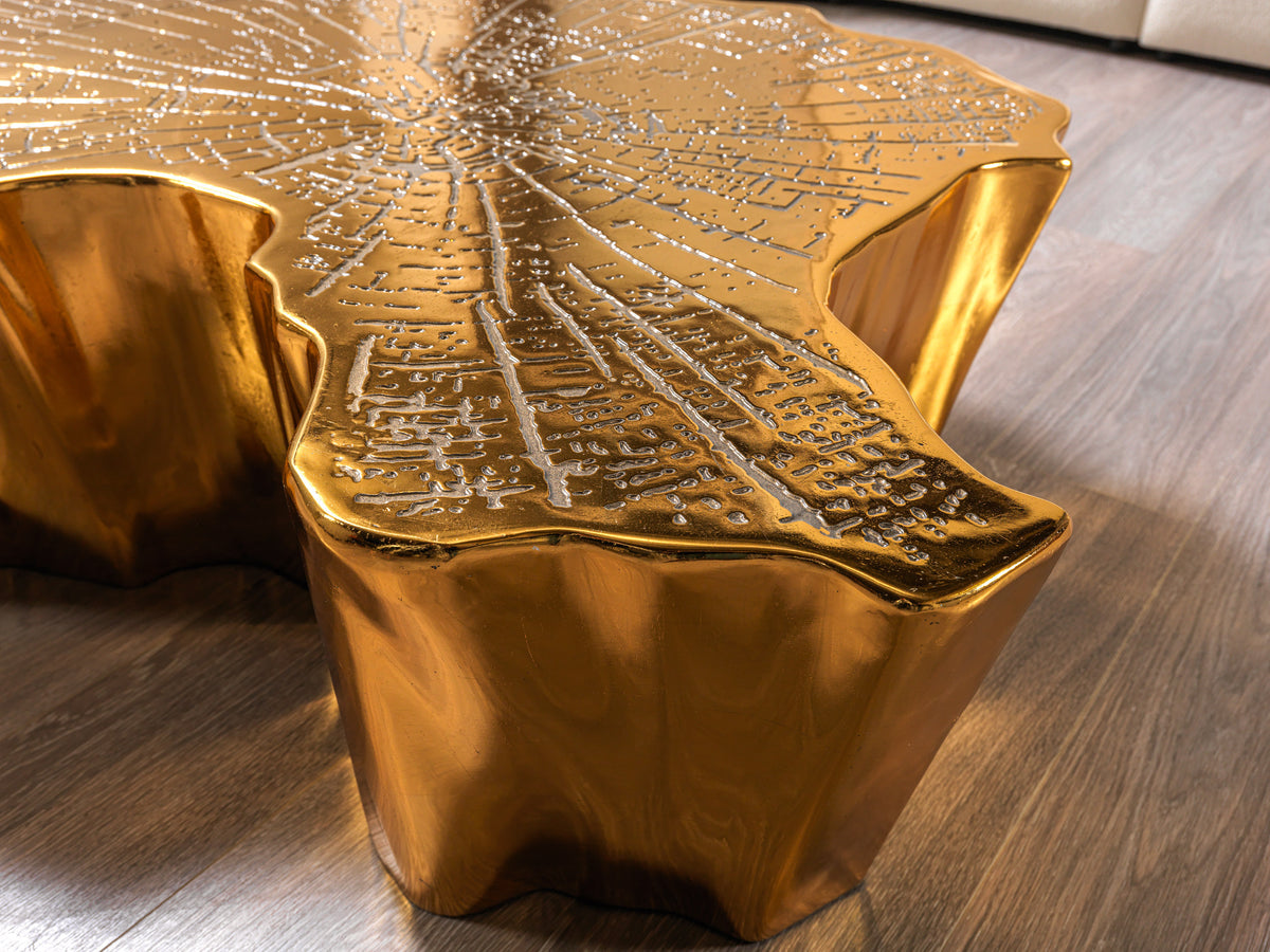 Elisha Gold Coffee Table