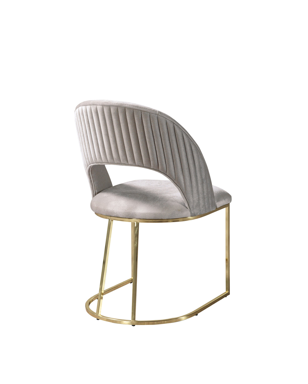 Milena Ivory/Gold 7pc  Dining Room Set