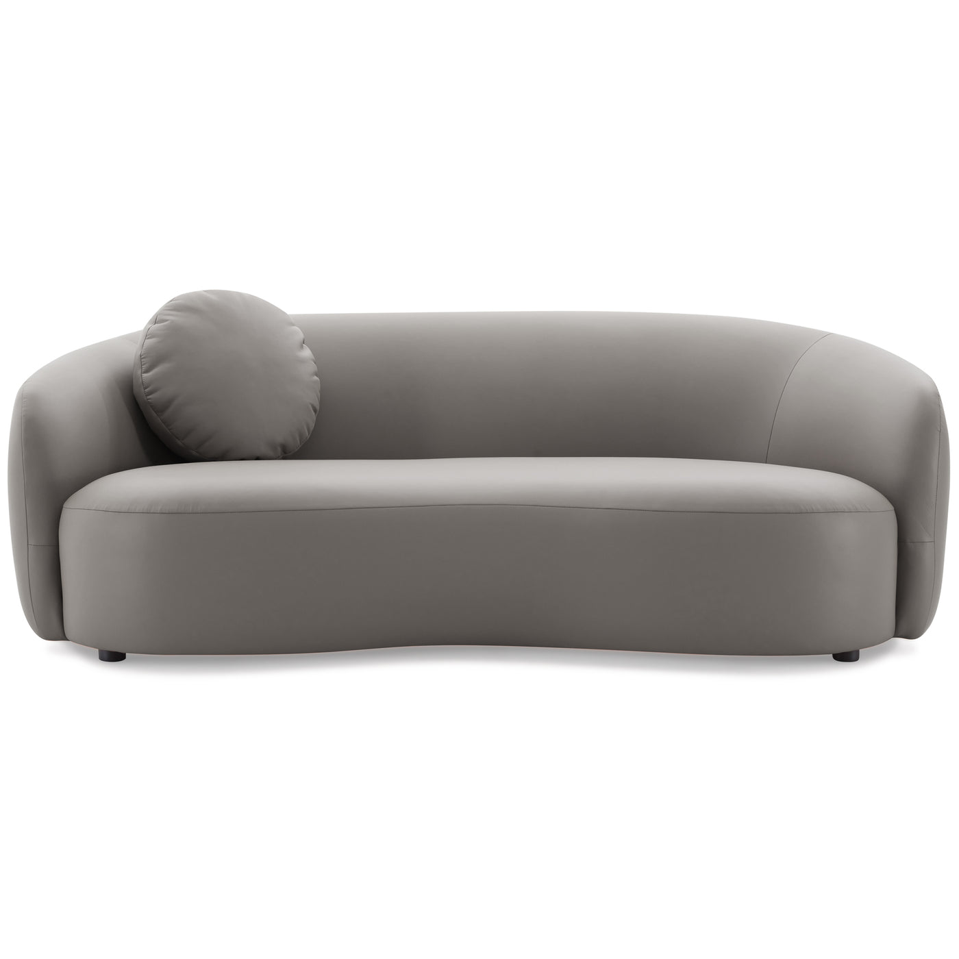 Porter Gray PU Leather Sofa