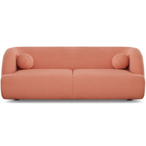 Anna Pink French Boucle Sofa