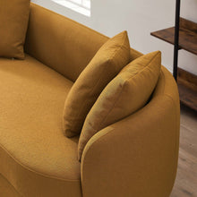 Load image into Gallery viewer, Dylan Modern French Dark Yellow Boucle Sofa