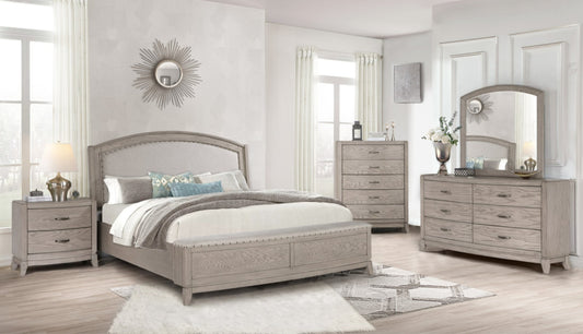 B8000 Light Grey Storage Bedroom Set
