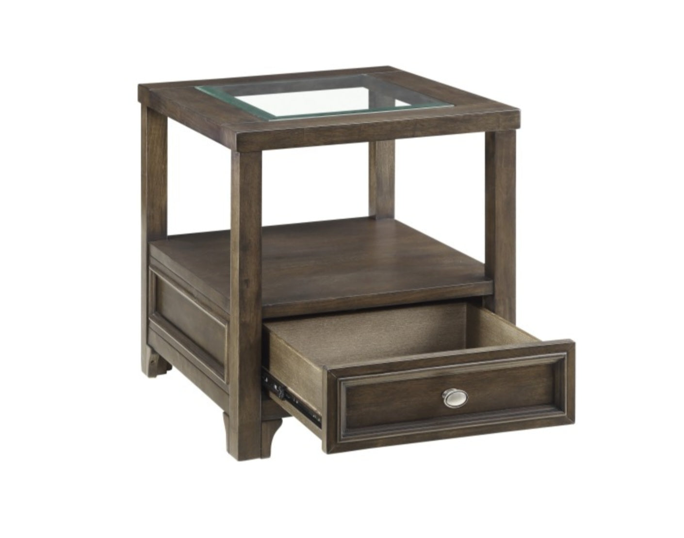 Auburn Cherry 2pc Coffee Table Set 3624
