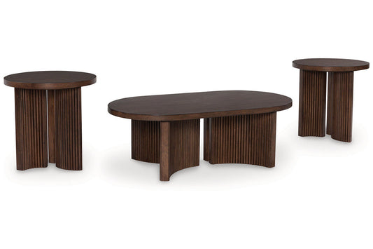 Korestone 3pc Coffee Table Set T689