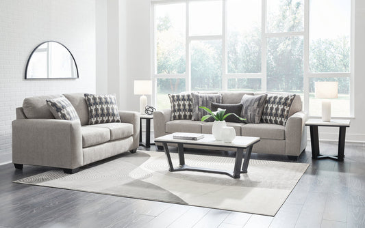 Avenal Park Flannel Sofa and Loveseat 50805