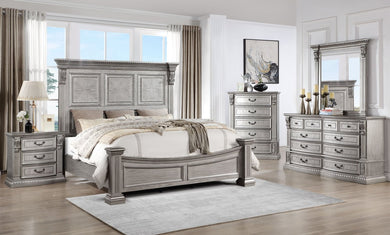 Platinum Panel Bedroom Set B2010