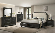 Load image into Gallery viewer, Hamilton Grey Finish Platform Bedroom Set B6560