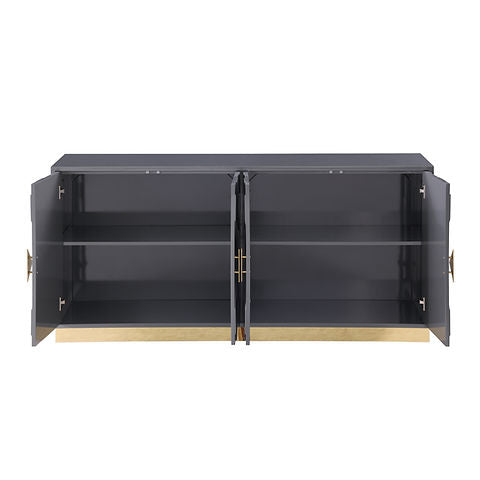 Paros Grey/Gold Console A-C12