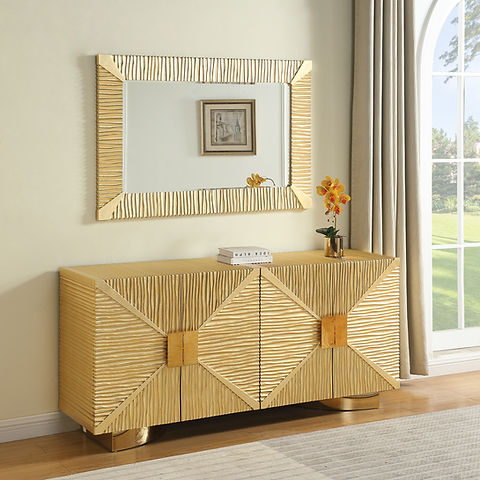 Salma Gold Console Table A-C11