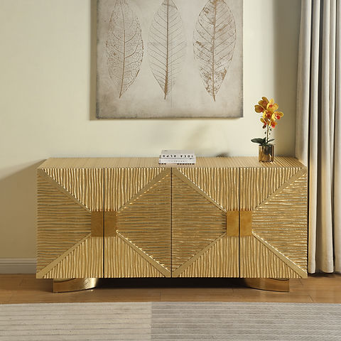 Salma Gold Console Table A-C11