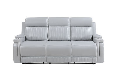 Ethan Light Grey 3pc Reclining Set S2121
