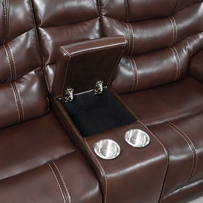 Delmar Brown 3pc Reclining Set S3506