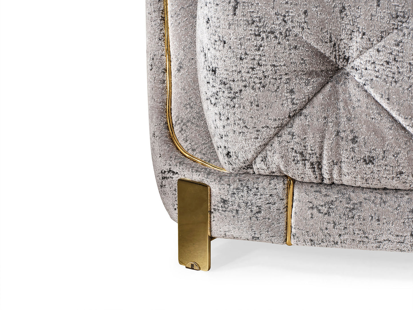 Elit Grey Sofa and Loveseat