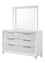 Load image into Gallery viewer, Cressida White LED Panel Bedroom Set B7300
