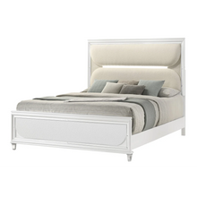 Load image into Gallery viewer, Eden White LED Panel Bedroom Set B7400