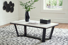 Load image into Gallery viewer, Fostead White/Espresso Coffee Table

T770
