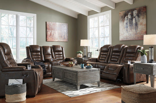 Game Zone Bark POWER Reclining Sofa & Loveseat 38501
