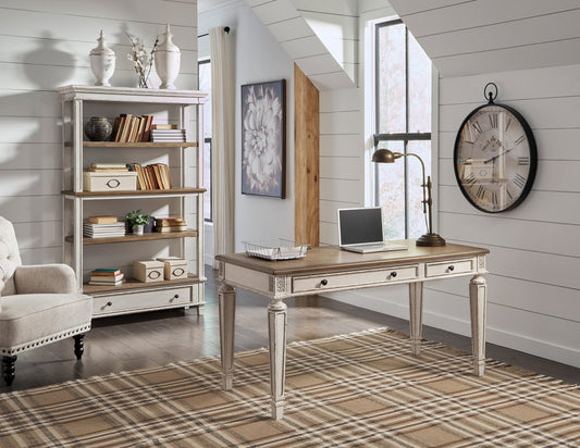 Realyn Home Office 2 Desks in White/Brown
H74334