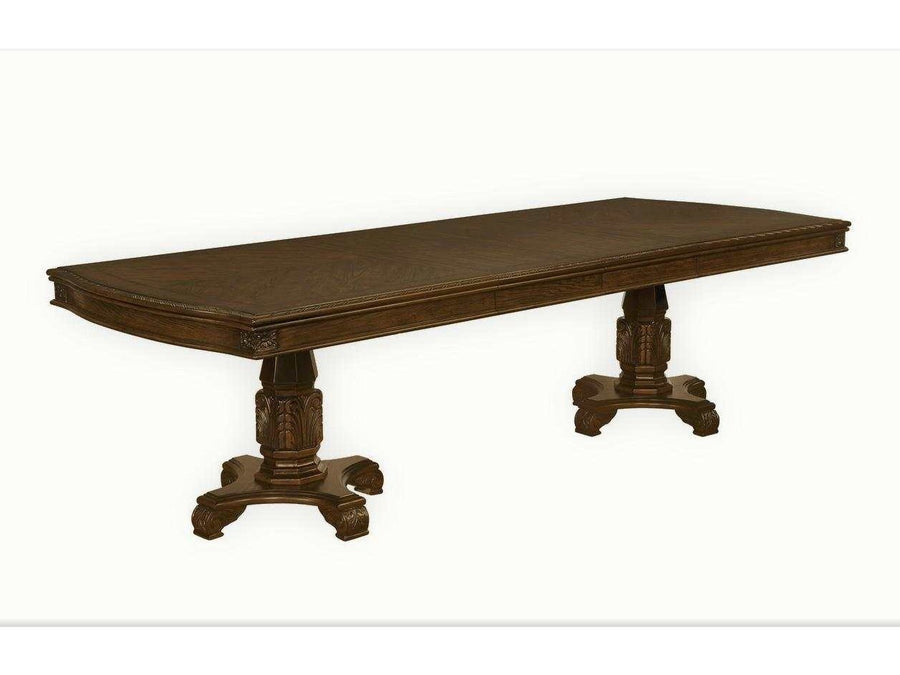 Neo Renaissance Brown Formal Extendable  Dining Set | 2400